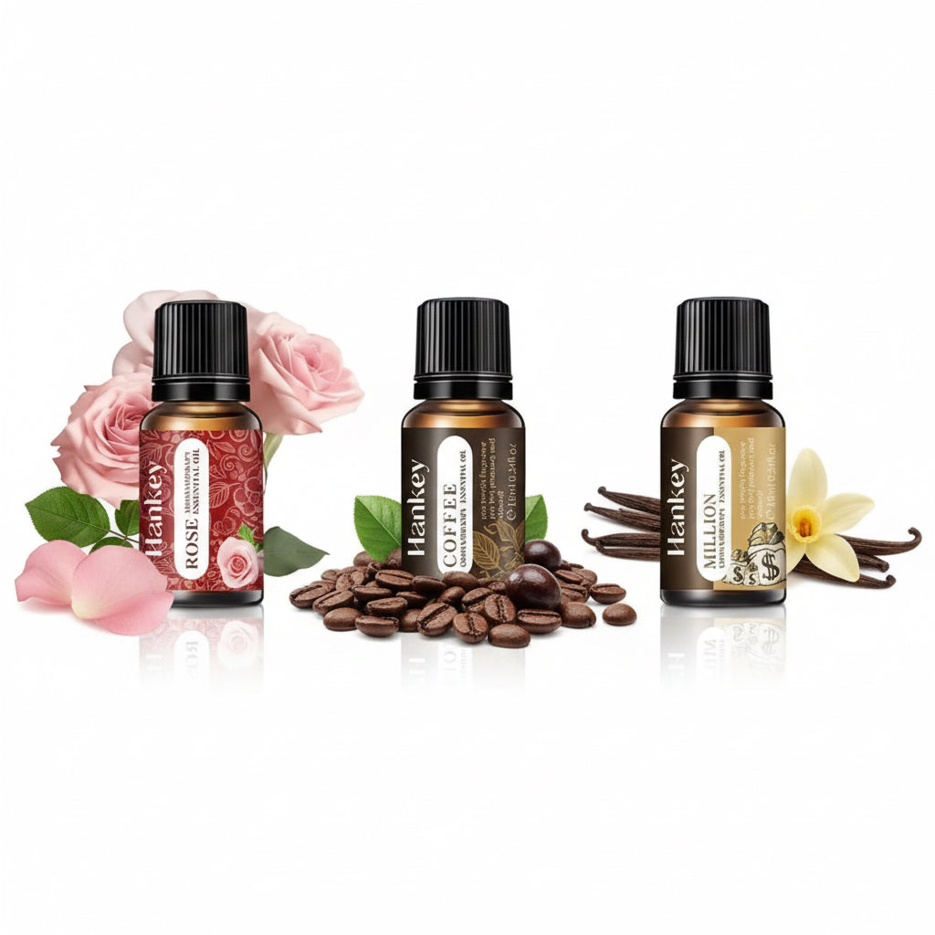 Lumora™ Aroma Trio – Set 3 Uleiuri Esențiale Selecte (10ml)
